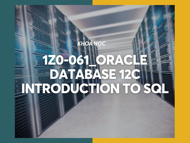 1Z0-061_Oracle Database 12c Introduction to SQL